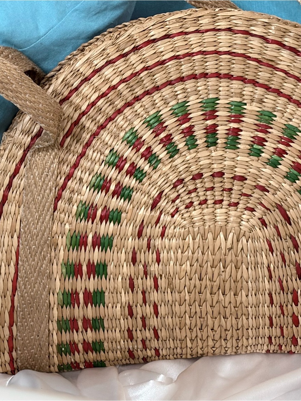 Rare Vintage Mister Ernest Italian made Hand Woven Fan